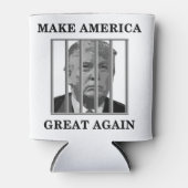 Trump Behind Bars Blikjeskoeler (Voorkant)