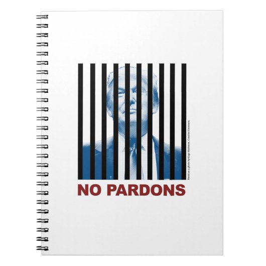 Trump Behind Bars - No Pardons 3 Notitieboek (Voorkant)