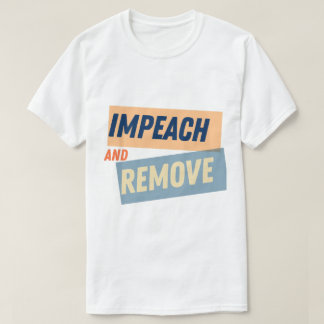 Trump beschuldigen en verwijderen t-shirt