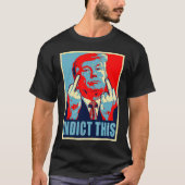 Trump beschuldigt dit t-shirt (Voorkant)