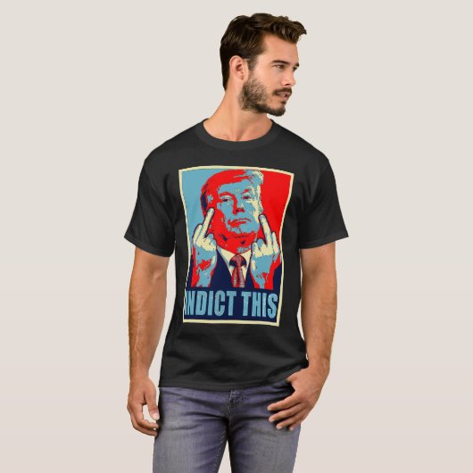Trump beschuldigt dit t-shirt (Voorkant volledig)