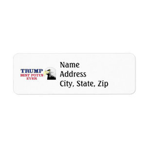 TRUMP Best POTUS Etiket