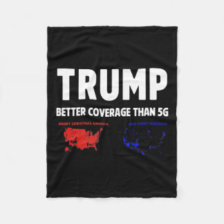 Trump: betere berichtgeving over politiek grappig fleece deken