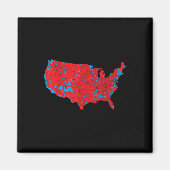 Trump betere dekking 2024 electorale interactieve  magneet (Voorkant)