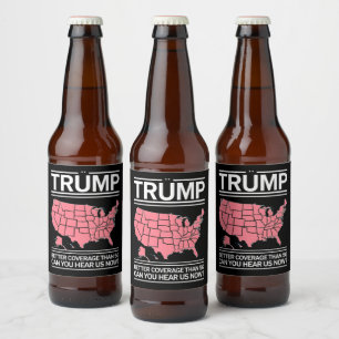 Trump betere dekking dan 5G kunt u ons nu horen? Bier Etiket