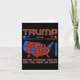 Trump betere dekking dan 5G kunt u ons nu horen Kaart