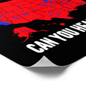 Trump betere dekking dan 5G kunt u ons nu horen Poster (Hoek)