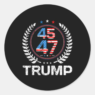 Trump betere dekking dan 5G kunt u ons nu horen Ronde Sticker