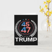 Trump betere dekking dan 5g lelijk kerstzweet kaart (Gele Bloem)