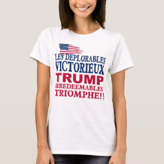 Trump betreurt overwinning t-shirt