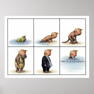 Trump bezoekt Houston Poster