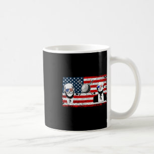 Trump Biden vlaggen Amerikaanse presidentsverkiezi Koffiemok