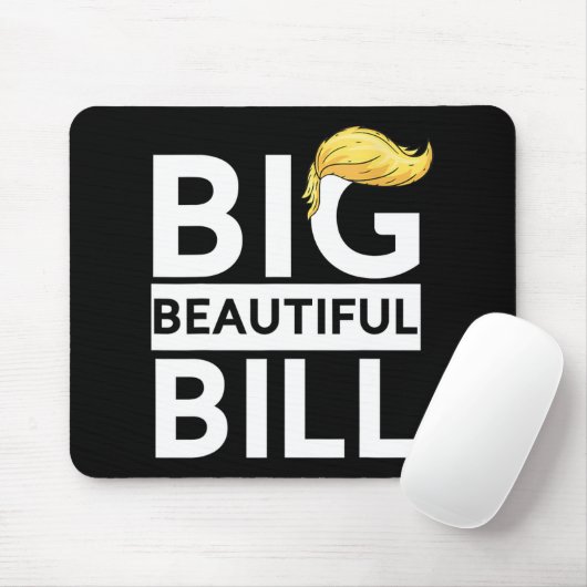 Trump Big Beautiful Bill Muismat (Met muis)