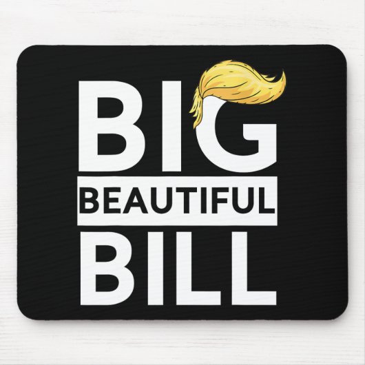 Trump Big Beautiful Bill Muismat (Voorkant)