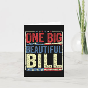 Trump Big Bill One Big Beautiful Bill Funny Politi Kaart