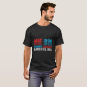 Trump Big Bill One Big Beautiful Bill Funny Politi T-shirt (Voorkant volledig)