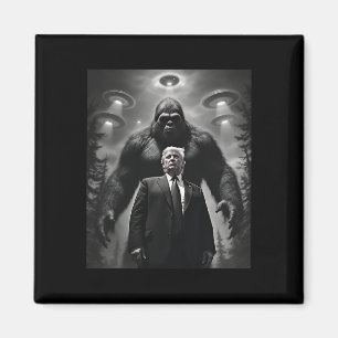 Trump Bigfoot Ufo Alien Buitenaards Wezen Ontmoeti Magneet