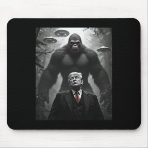 Trump Bigfoot Ufo Alien Ontmoeting Bezoek Complot Muismat