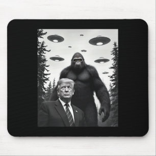 Trump Bigfoot Ufo Alien Ontmoeting Buitenaards Muismat