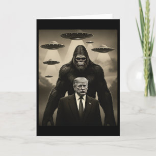 Trump Bigfoot Ufo Alien Ontmoeting Invasie Uap Pre Kaart
