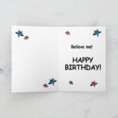 Trump Birthday Card - Ik hou meer van je dan van m Kaart (Binnen)