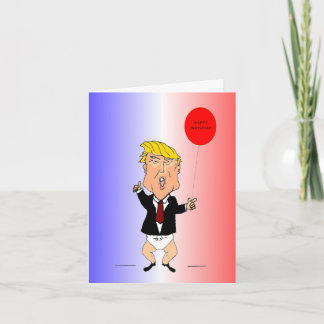 Trump Birthday Kaart