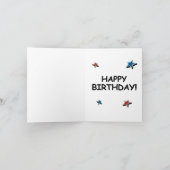 Trump Birthday Kaart - Geef me je geboorte. (Binnen)