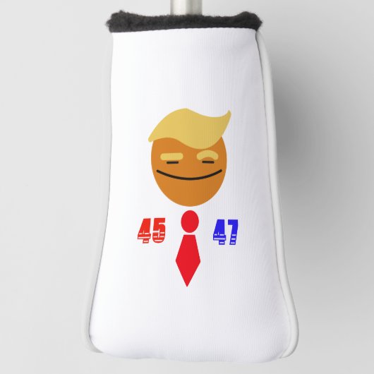 Trump blij met Stropdas 45/47 Golfheadcover (Draai 90)