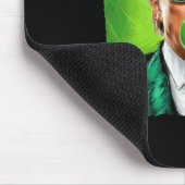 Trump Blowing Bubble Gum St. Patrick's Day Green S Muismat (Hoek)