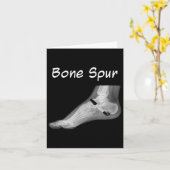 Trump Bone Spur Ink Pen Grappig Anti Trump Kaart (Gele Bloem)