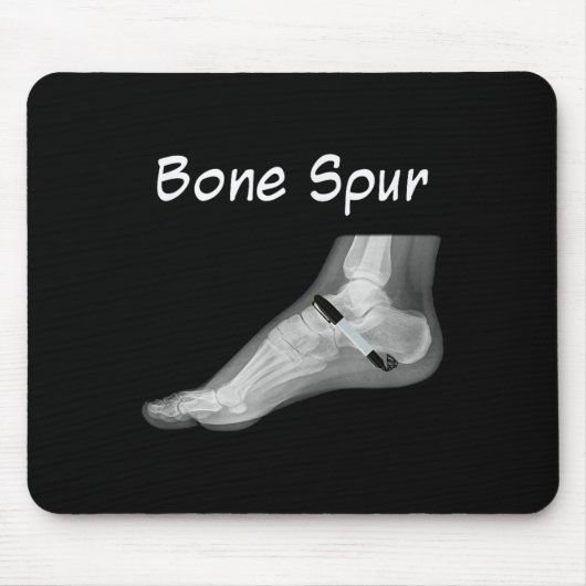 Trump Bone Spur Ink Pen Grappig Anti Trump Muismat (Voorkant)