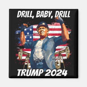 Trump Boor Baby Boor Trump 2024 Magneet
