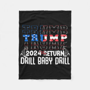 Trump Boor Door Republikeinse Grappige Quote 1 Fleece Deken