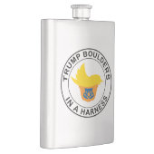 Trump Boulders in een harnas Flacon (Rechts)