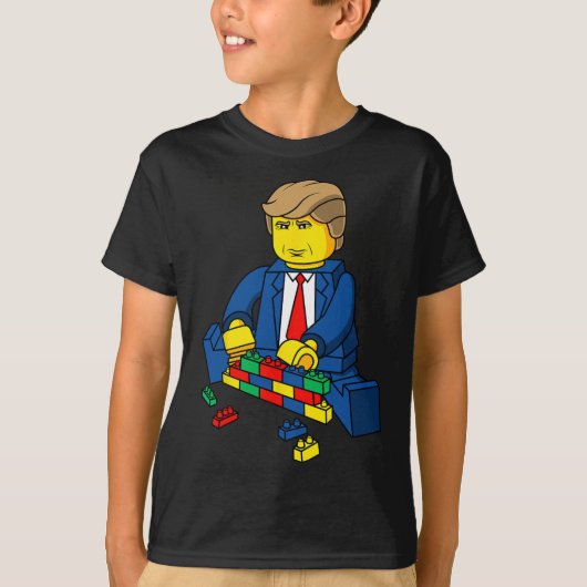 Trump bouwt een Wall T-Shirt (Voorkant)