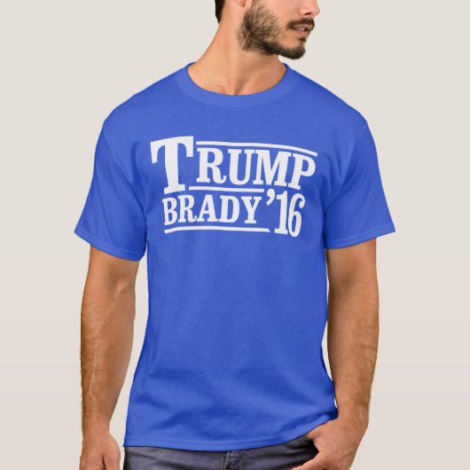 Trump / Brady '16 T-shirt (Voorkant)