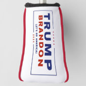 Trump Brandon 2024™ Verkiezingsgolf Hoesje Golf Pu Golfheadcover (Draai 90)