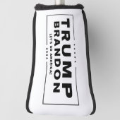 Trump Brandon 2024™ Verkiezingsgolf Hoesje Golf Pu Golfheadcover (Draai 90)