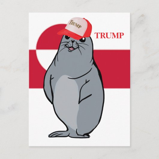 TRUMP BRIEFKAART (Voorkant)