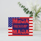 TRUMP BRIEFKAART (Staand voorkant)