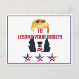 Trump-Briefkaart gericht aan senator Briefkaart