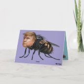 Trump Bubbelbad Wenskaart Kaart (Achterkant)