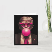 Trump Bubble Gum Grappig Kaart (Voorkant)