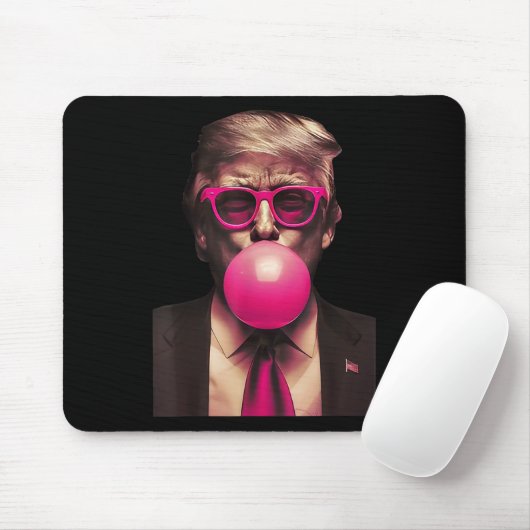 Trump Bubble Gum Grappig Muismat (Met muis)