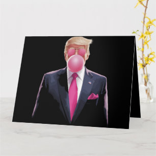 Trump Bubble Gum Kaart