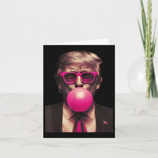 Trump Bubble Gum Pink 2 Kaart (Voorkant)