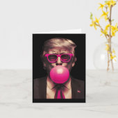 Trump Bubble Gum Pink 2 Kaart (Gele Bloem)