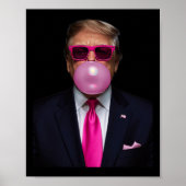 Trump Bubble Gum Shirt 2024 Stem President Funny C Poster (Voorkant)