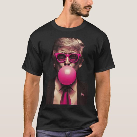 Trump Bubble Gum T-shirt (Voorkant)