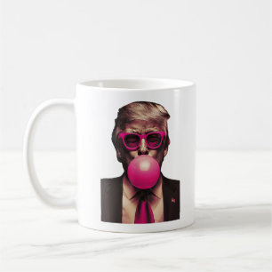 Trump Bubble Gum, Trump voor President 2024 Koffiemok